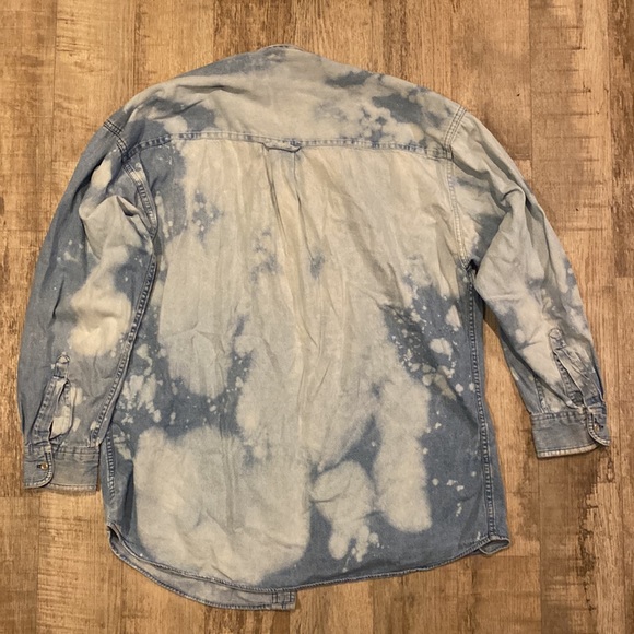 Vintage refreshed denim button down L - Picture 4 of 4